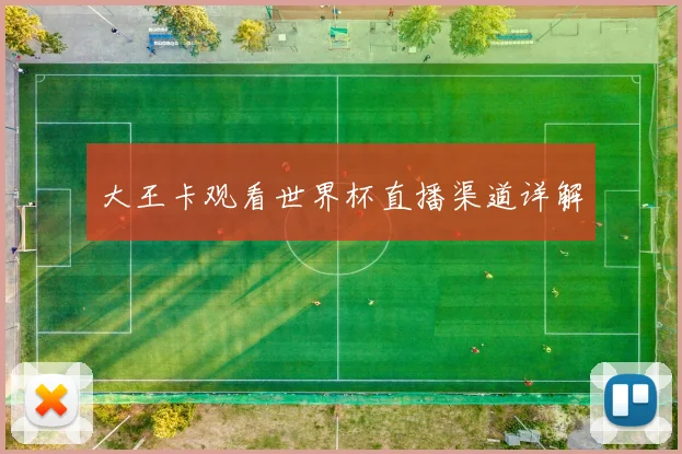 大王卡观看世界杯直播渠道详解